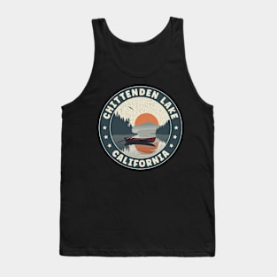 Chittenden Lake California Sunset Tank Top